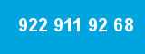 922 911 92 68 922 911 92 68